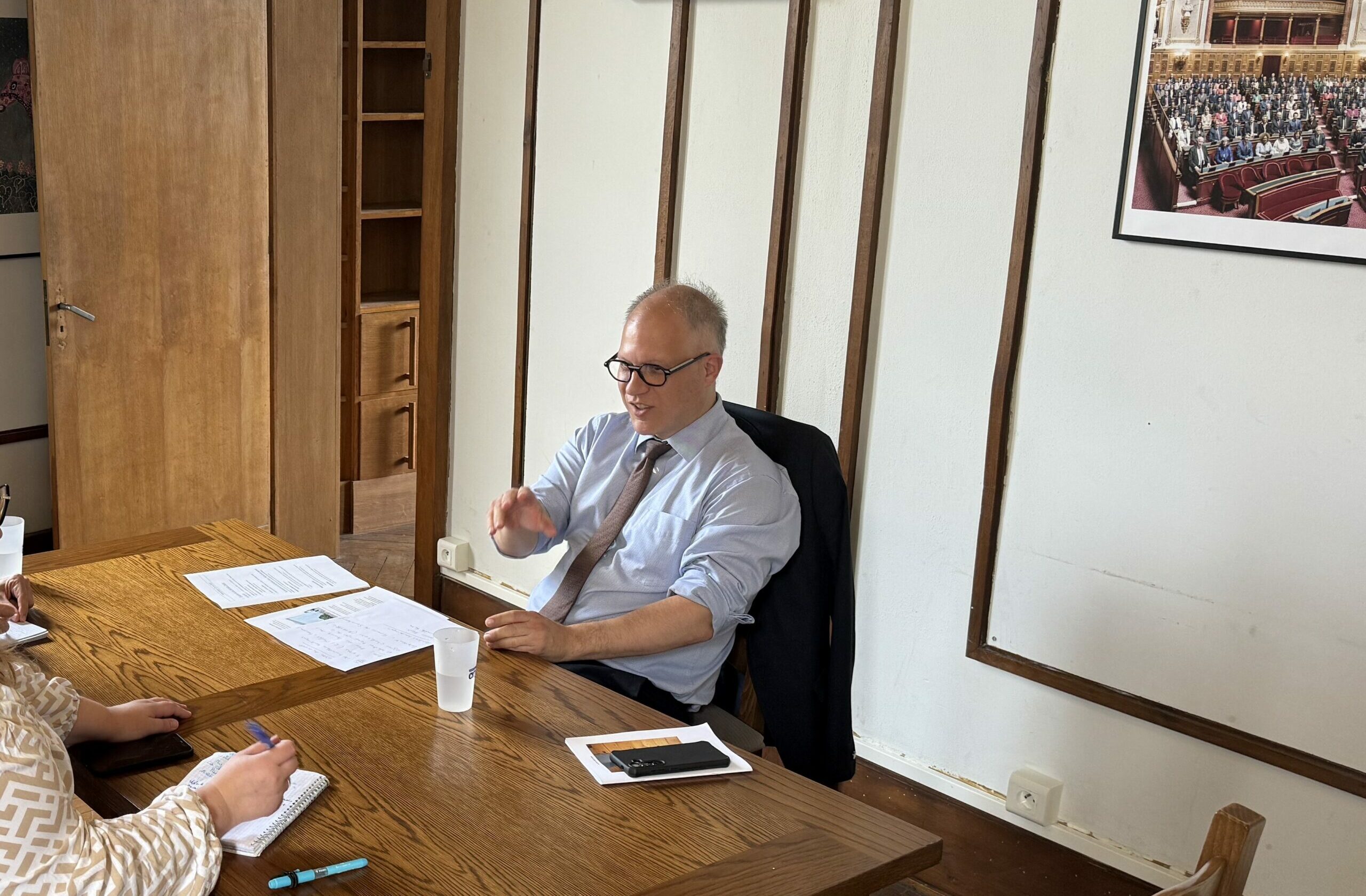 Contactez-nous , situatuion de la permanence de Grégory Blanc Angers 