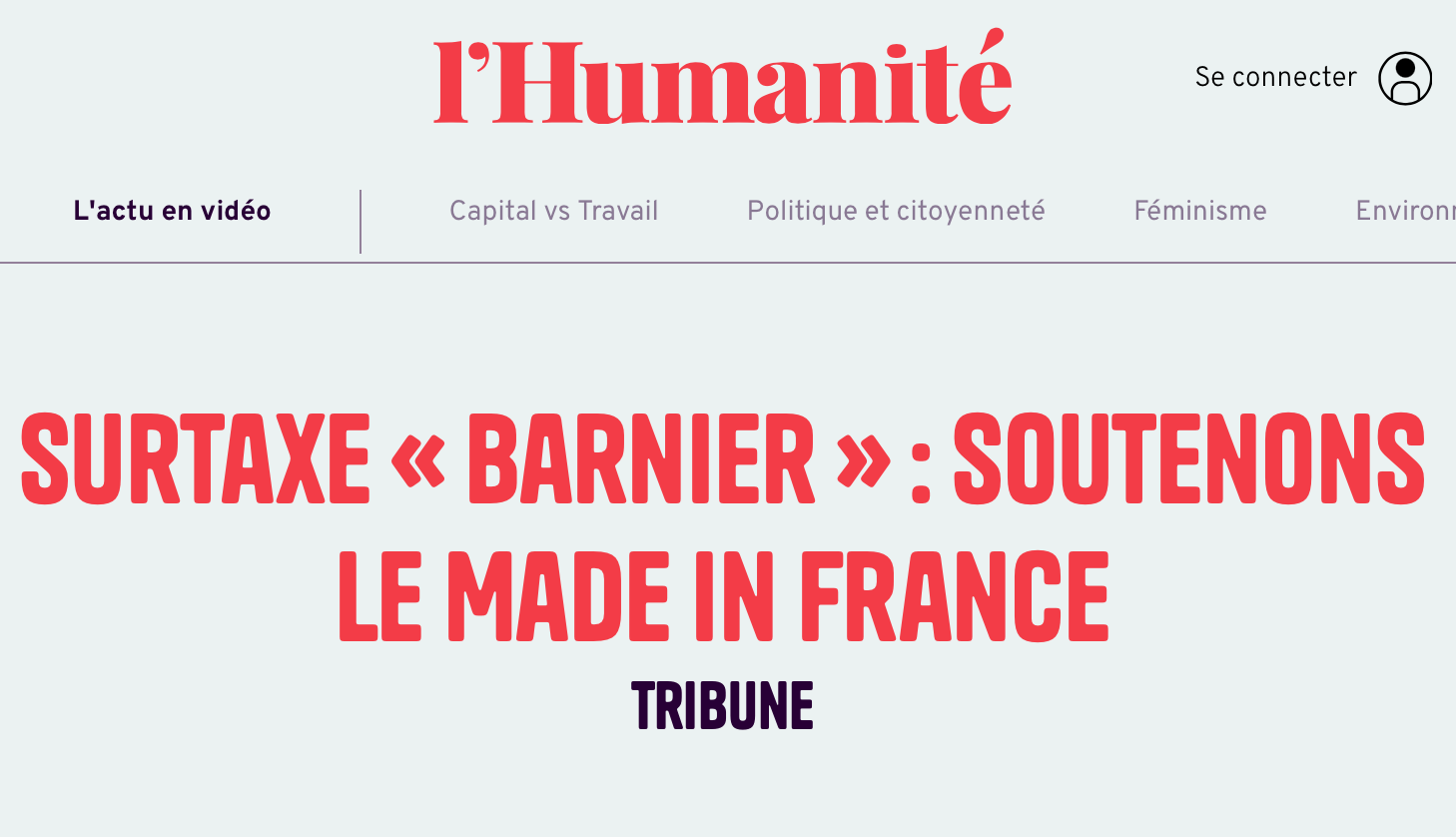 Grégory Blanc, sénateur Divers gauche de Maine-et-Loire invité de RCF Anjou